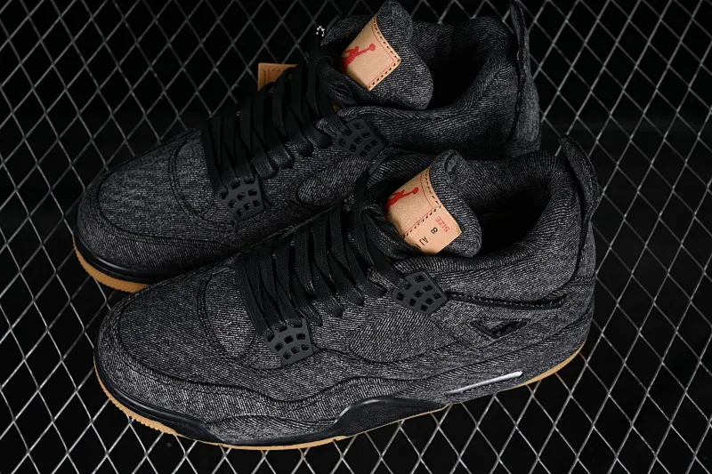 All categories Air Jordan Jordan series basketball shoes Air Jordan 4 Levi’s x Air Jordan 4 Denim AJ4 Joe 4 Levi’s joint basketball shoes AQ9103-001